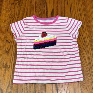 Mini Boden Sequin Cake Tee